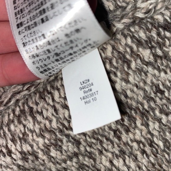 Eddie Bauer Lamb’s Wool Beige and Red Sweater Size 2XL - Picture 9 of 9